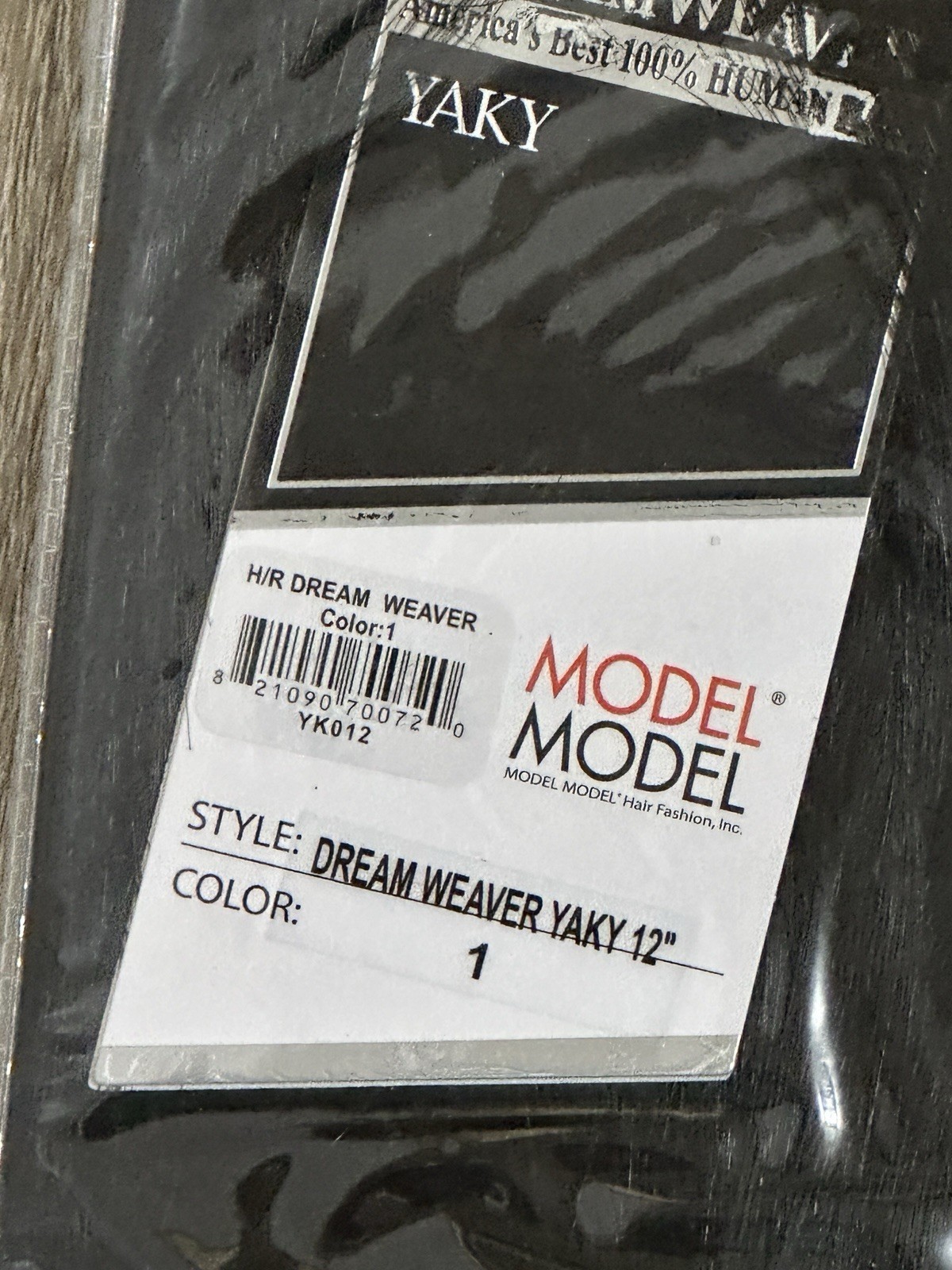 ModelModel Remy DreamWeaver Yaky 100% Human Hair Extension 12”-1