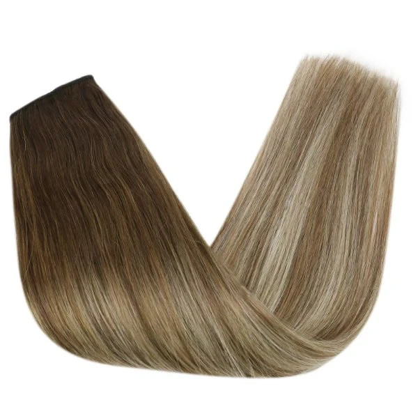 Sunny Hair FISHLINE 14″ Balayage Sunrise Ombre Wire Hair Extensions FP 3-8-22