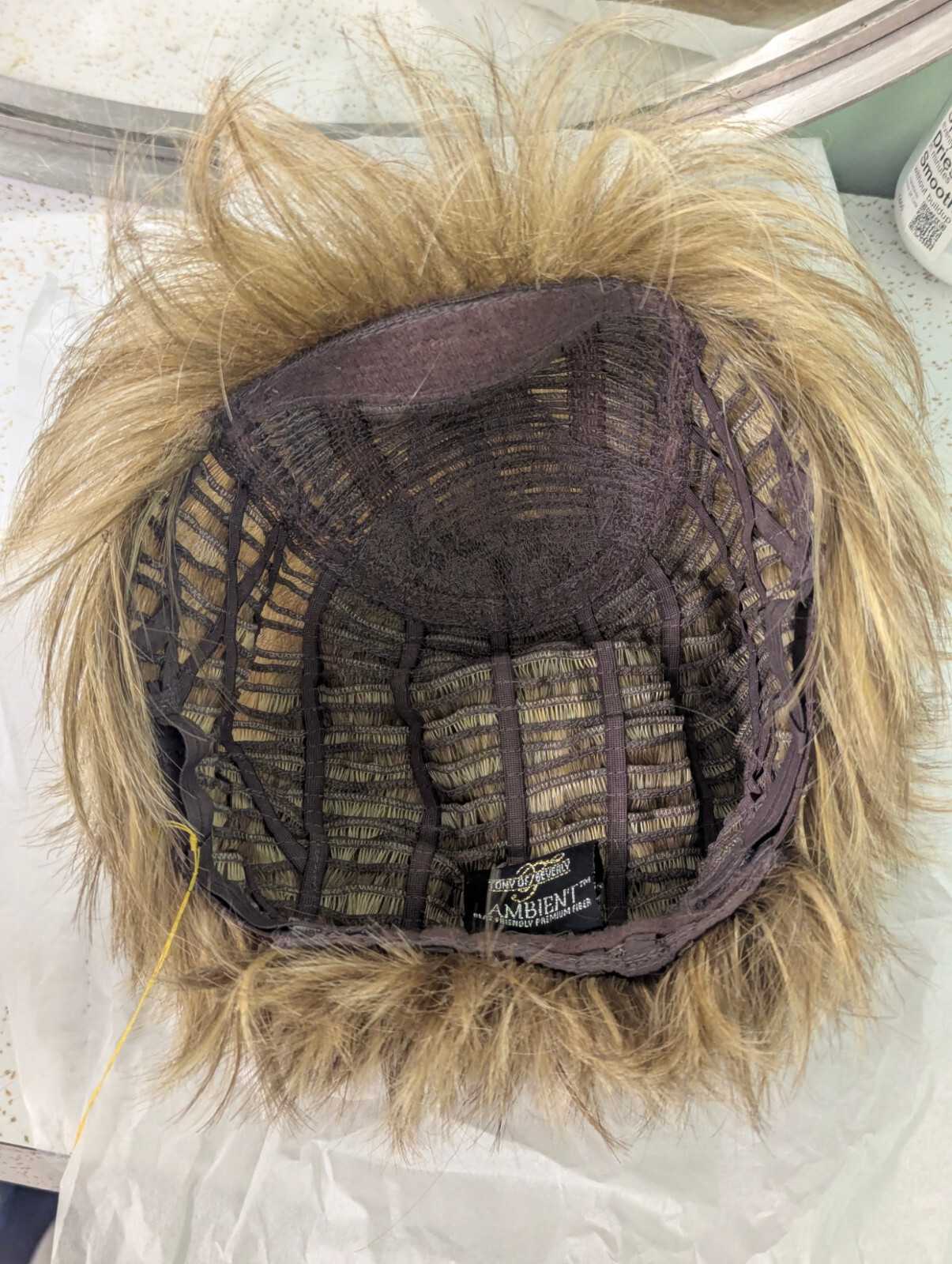 Ambient Fiber Vintage Tony of Beverely Iris in color Malibu Blonde