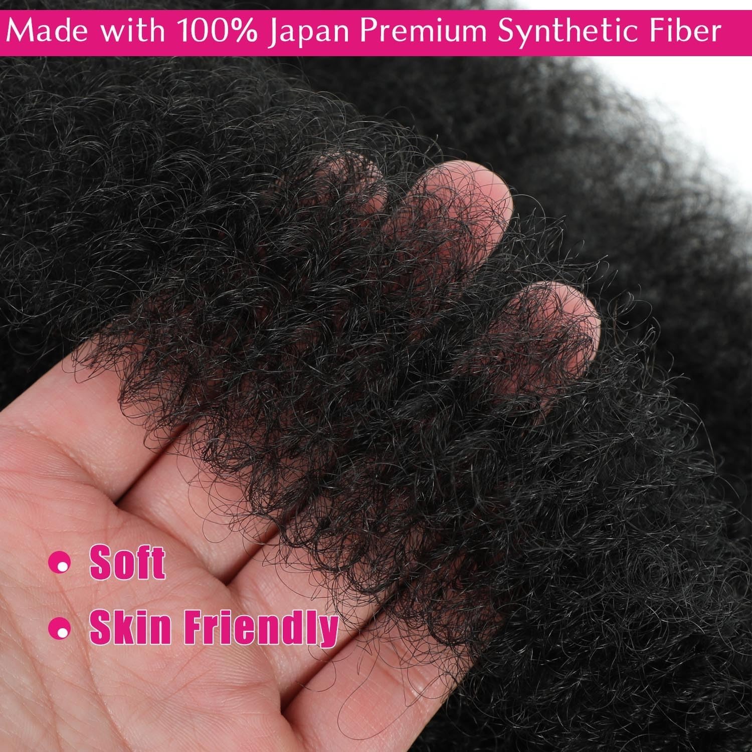 Lightweight 8 Inch Spring Twist Hair – Pack of 3, Pre-Separated for Easy Styling