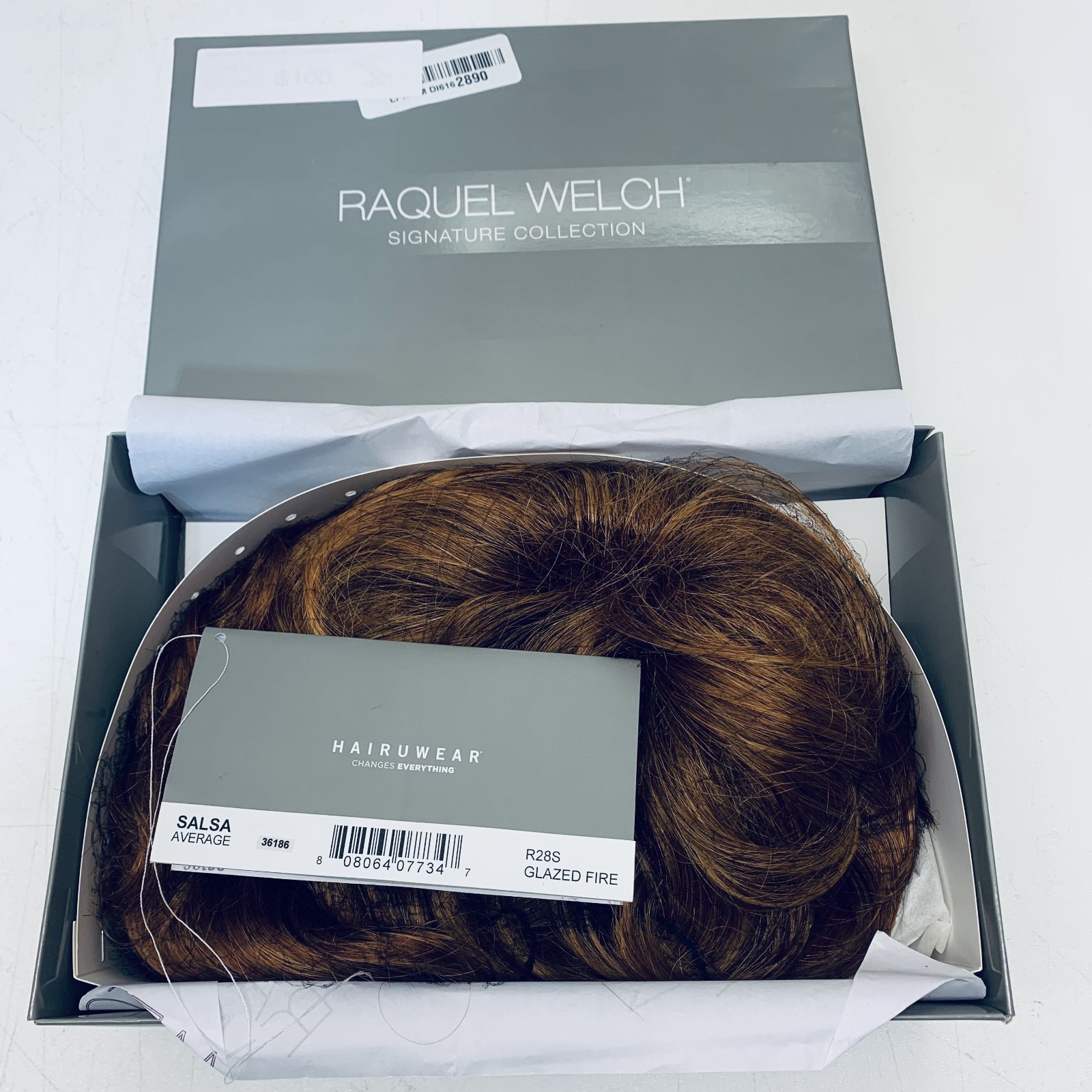 NEW Raquel Welch Salsa Wig – R28S Glazed Fire Color Average Cap Size