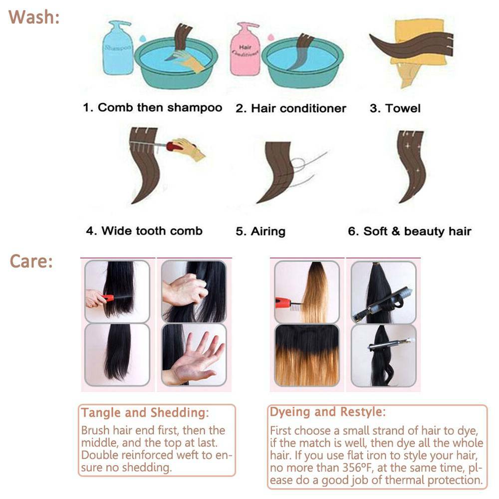 100% Human Hair Extensions Clip In Real Remy Hair Extensions Full Head CLEARANCE