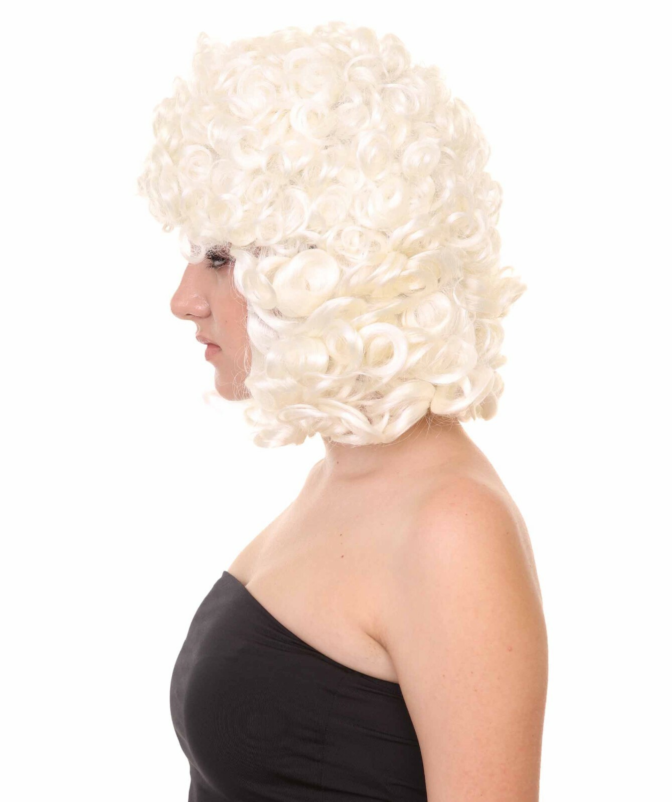Women Judge Wig , Multiple Color TV/Movie Wig, Flame-retardant Synthetic Fiber