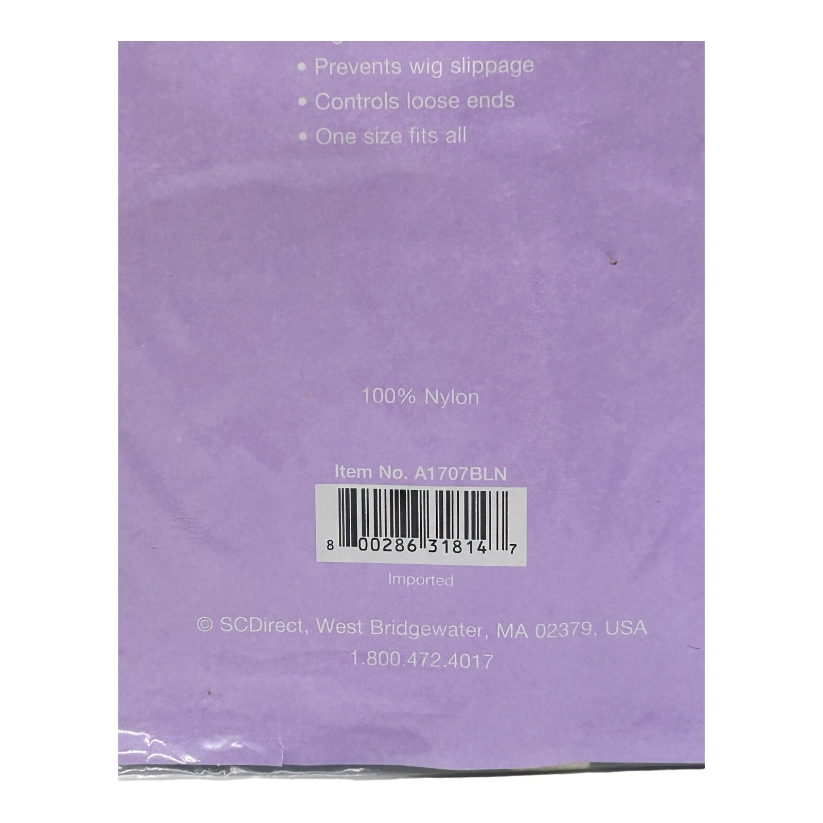 New Nylon Wig Liners 3 Pack – Blonde – Stretch Cap Holds Hair Under Wig NIP