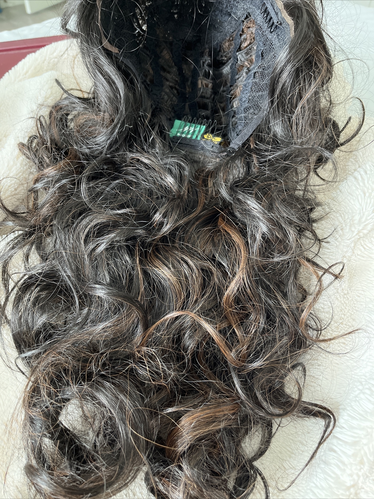 Long Big Wavy Layered Lace Front Wig BOBBI BOSS Ruby F1B/30