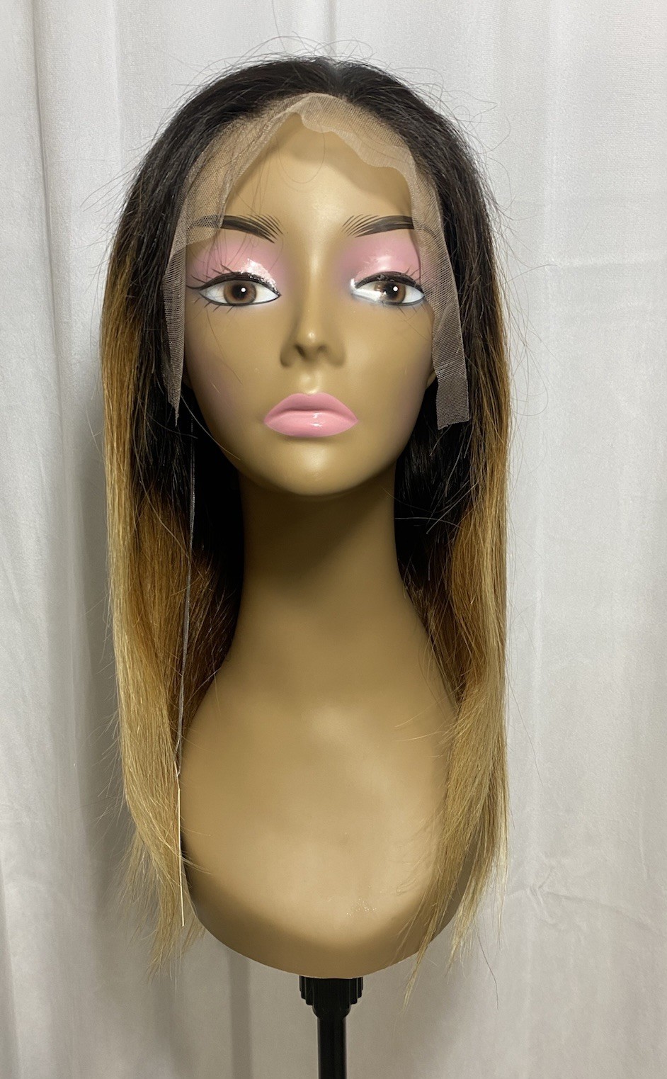 20 Inch Ombre Wig 13×6 HD Lace Front Human Hair 430/27 Honey Blonde Glue-less