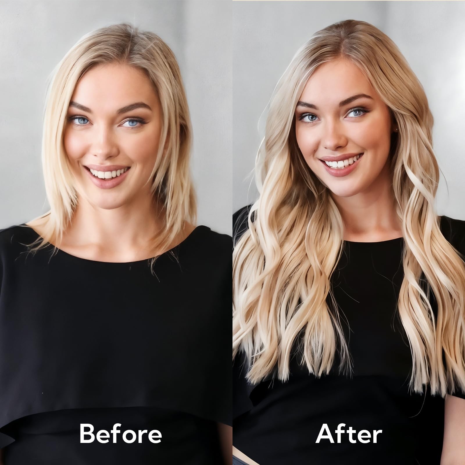 Hotbanana U Tip Hair Extensions 16 Inch 50G 50S Dark Brown To Light Brown And