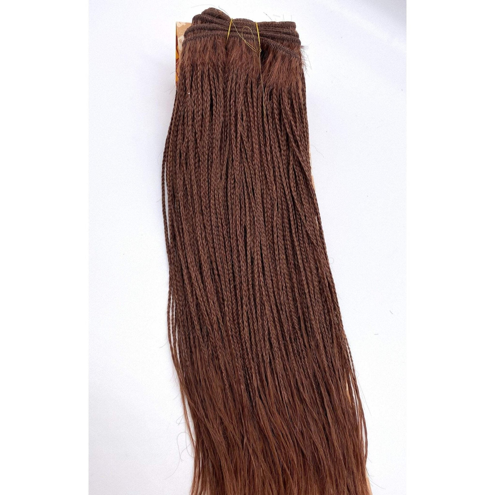 Unique Micro Braid 14″ T1B Burgundy / 100% Human Hair