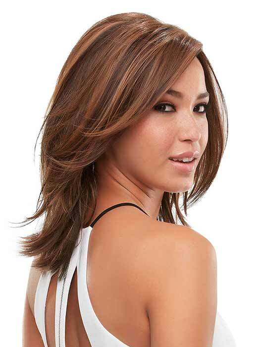OPEN BOX CLEARANCE – Drew Wig by Jon Renau Straight Medium Lace Front Wig 12FS8