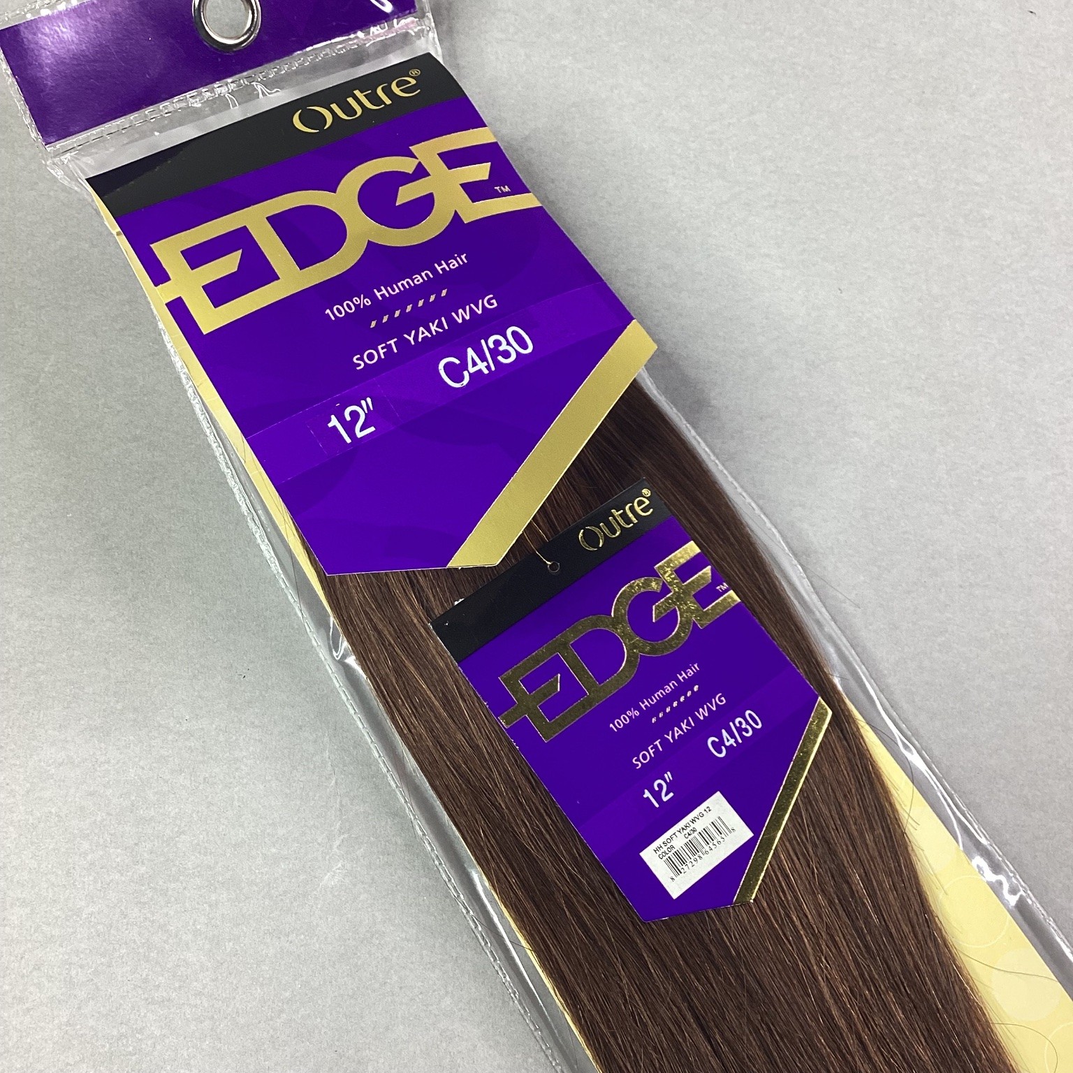 Outre EDGE 100% Human Hair Extensions 12″ Soft Yaki WVG C4/30