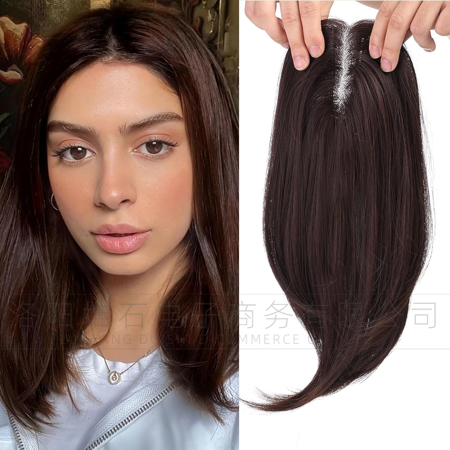 Hair Toppers for Women as Human Toppers Hair Pieces for Women with Thinning Hair