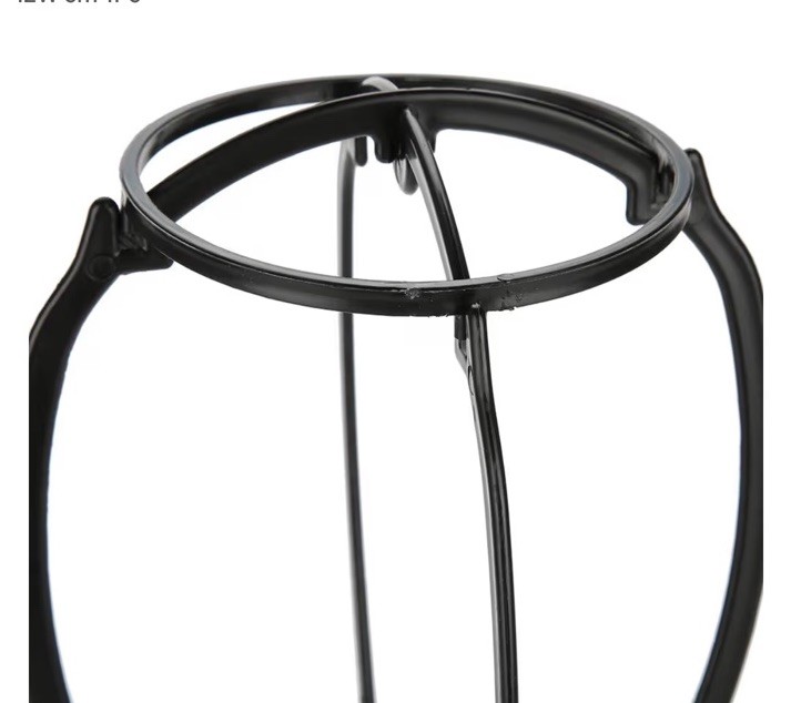 Portable Wig Stand Holder-Display Support Folding Air Dry Wig Bracket-Salon Use