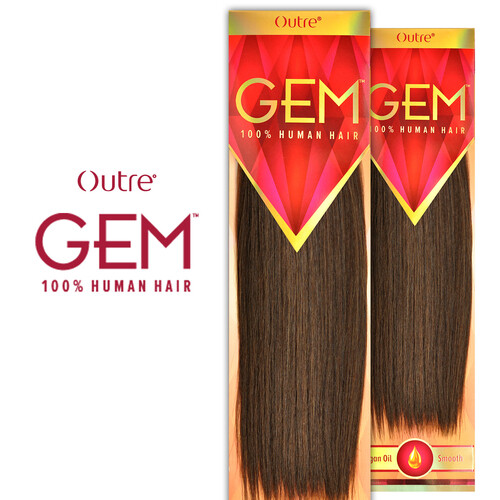 Outre 100% Human Hair for Weaving GEM YAKI 8″ 2PACKS DEAL!!