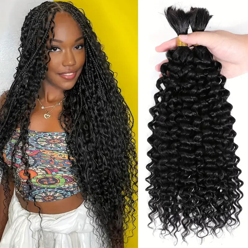 100 Human Hair Micro Braiding Best Quality Bulk Mink REMY Hair 22″ 100g/bundle