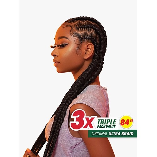 Sensationnel Kanekalon 3X Triple Pack Value X-Pression Braid 84″