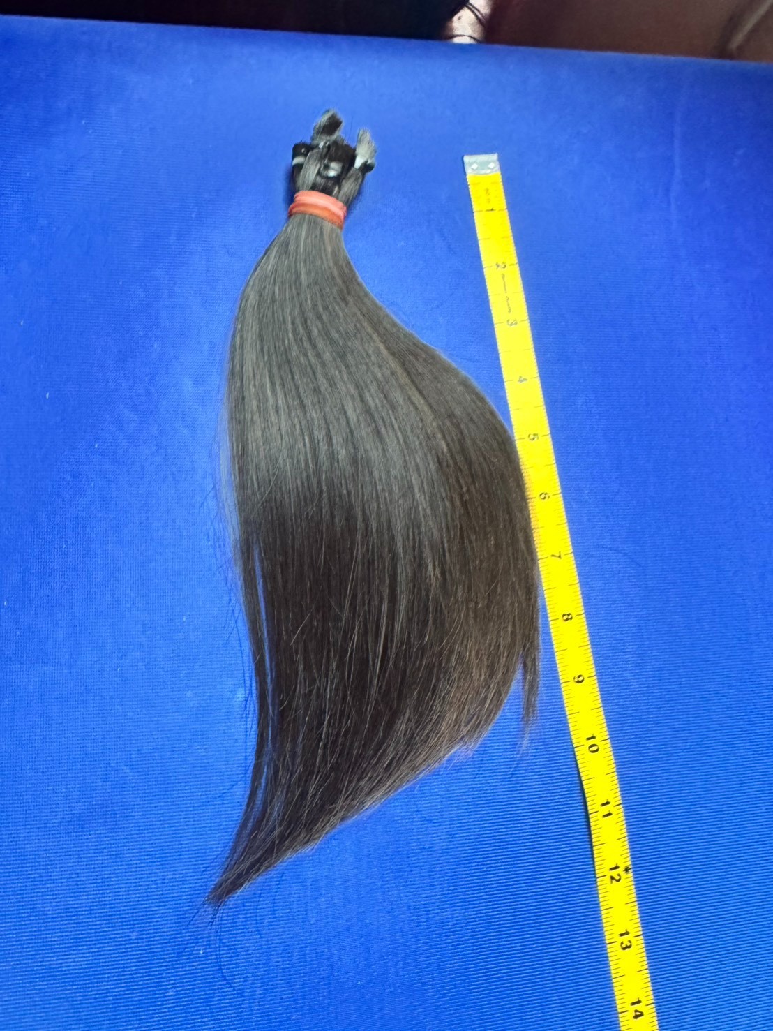 1481 Natural Soft Straight Hair Extension Material – 55g 11” Cut Ponytail, Dark