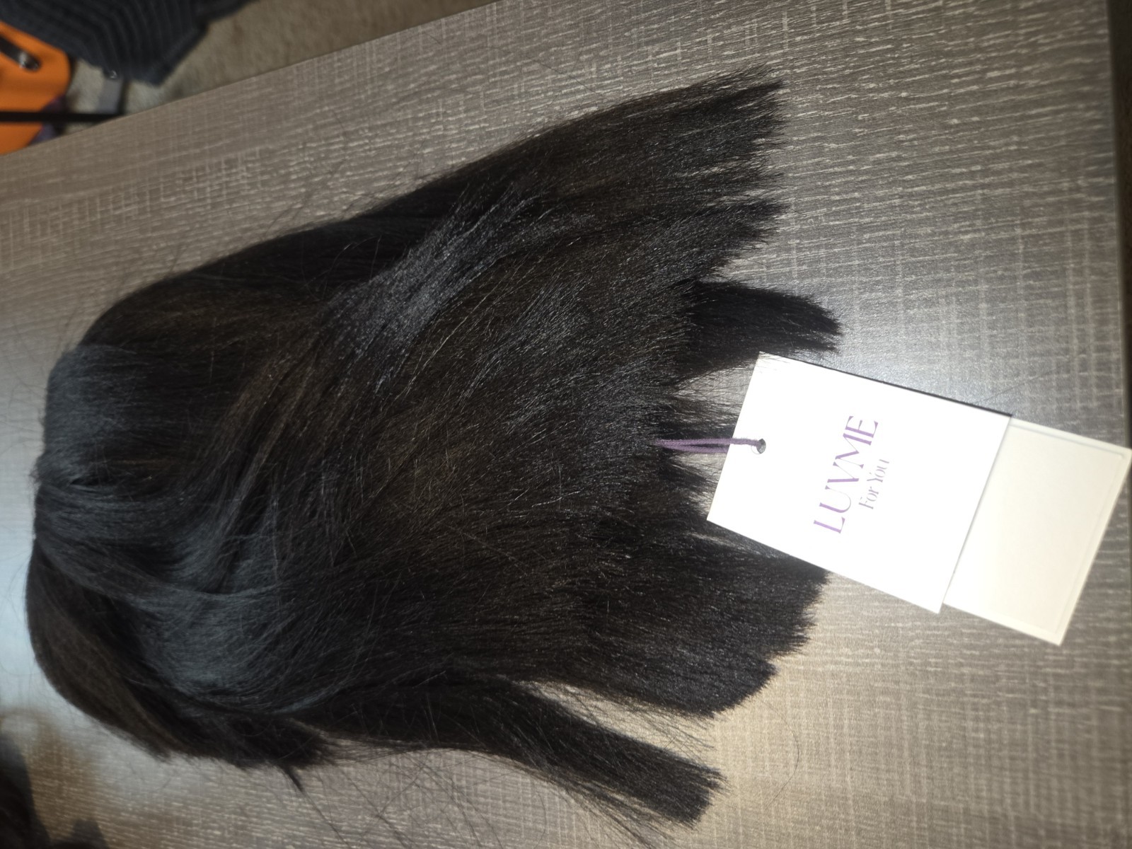 Luvme And Unice Human Hair Wig Blonde/Brown/Black 5 Total =1 PRICE