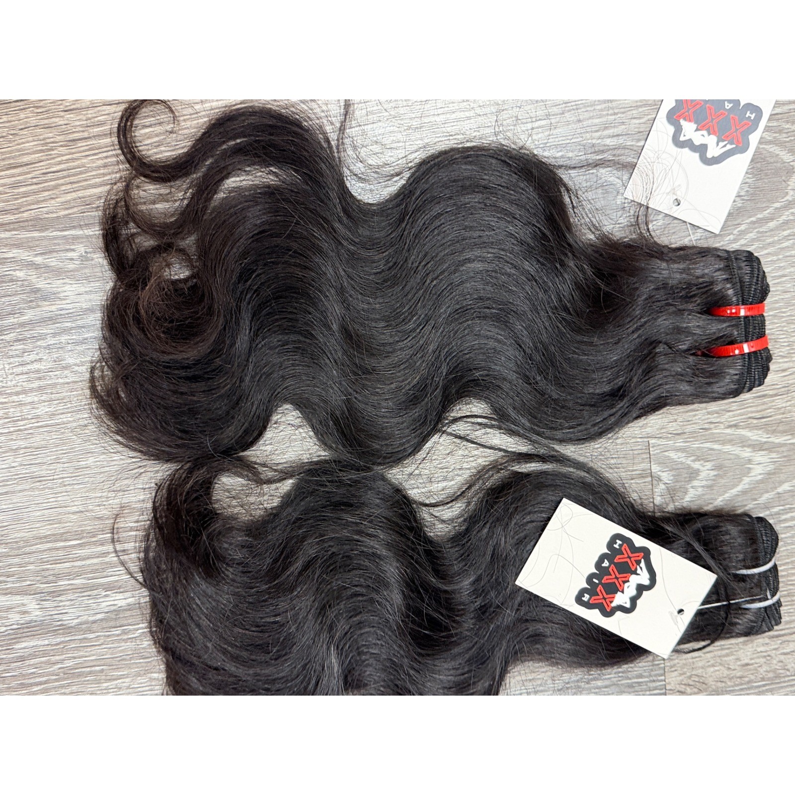 2 Bundles Virgin Brazilian Body Wave Human Hair Deal 14″14″