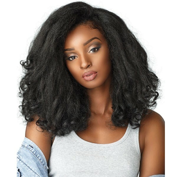 SENSATIONNEL SYNTHETIC INSTANT WEAVE CURLS KINKS&CO HALF WIG – RAIN MAKER