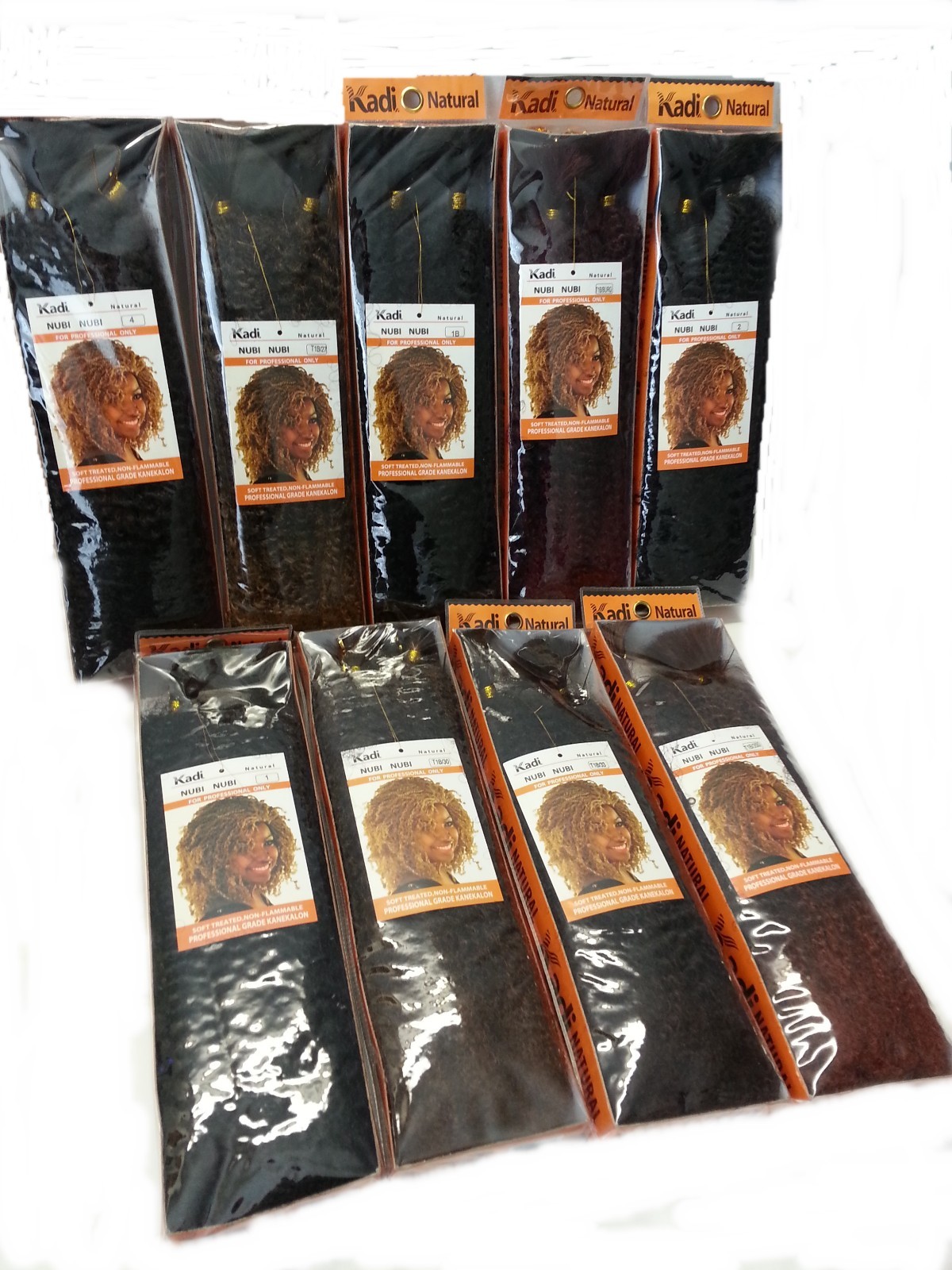 Kadi Natural NUBI NUBI Braiding Style, Hair Extension, Professional Grade