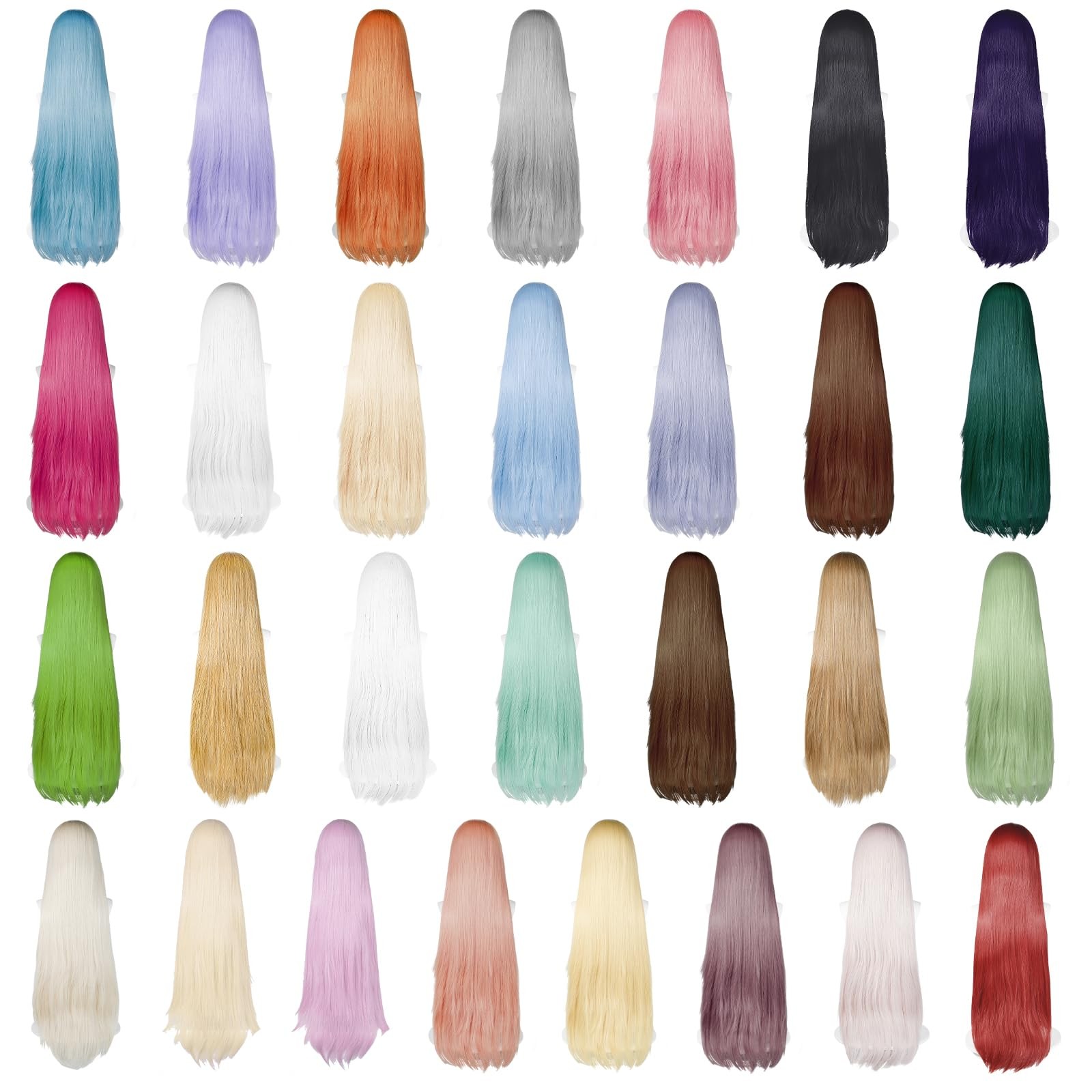100cm / 40 Inch Long Wig, Universal Costume Wig, Perfect for Party, Festivals…