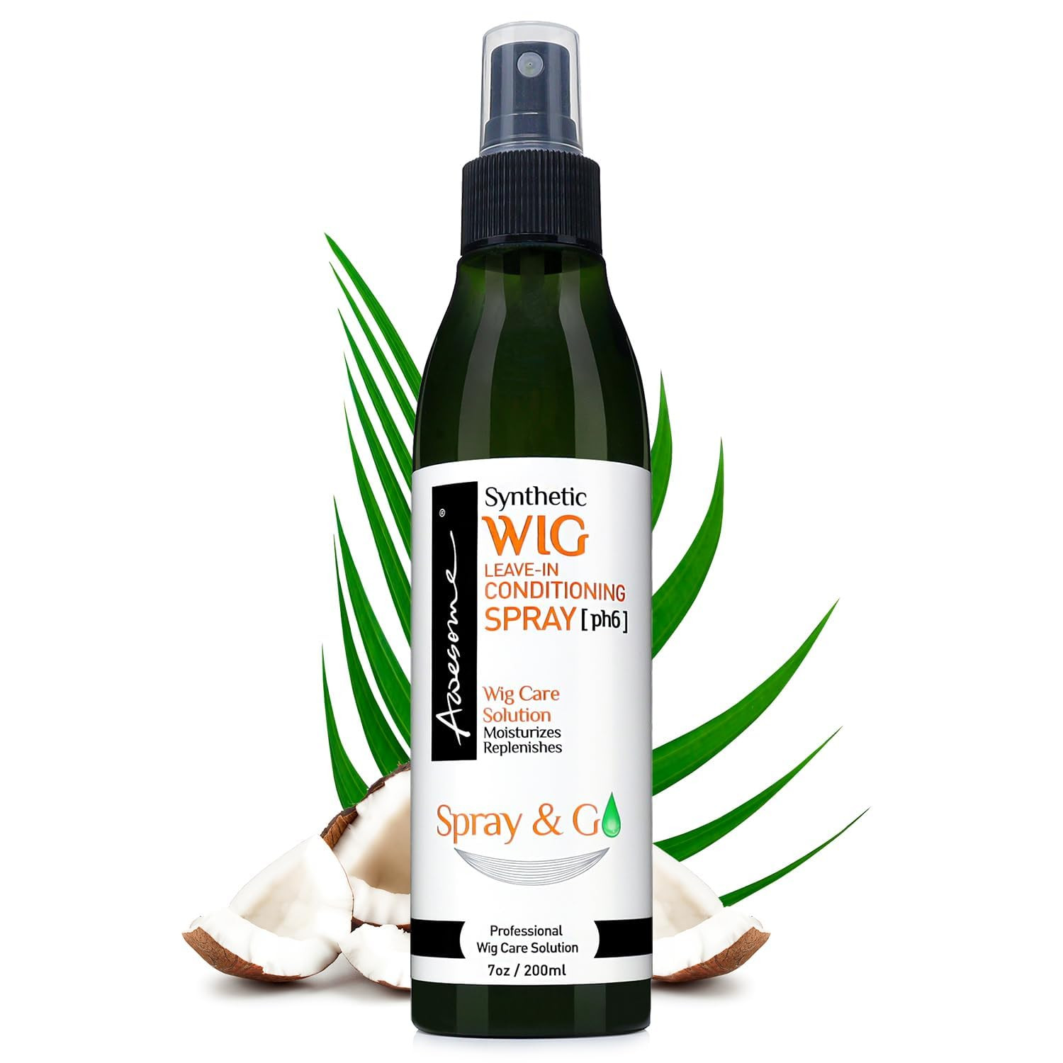 Awesome Synthetic Wig Leave-In Conditioner Spray, Ph6, Professional Wig Care Sol