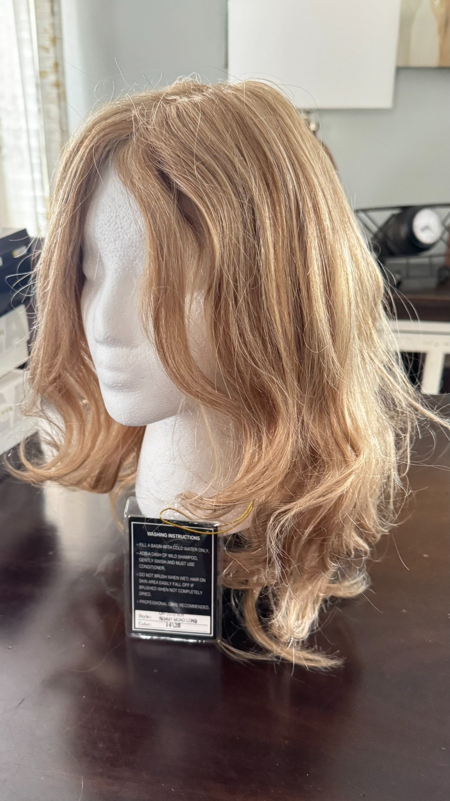 Aspen Human Hair – CH-007 – Light Golden Brown Frosted w/ Light Golden Blonde