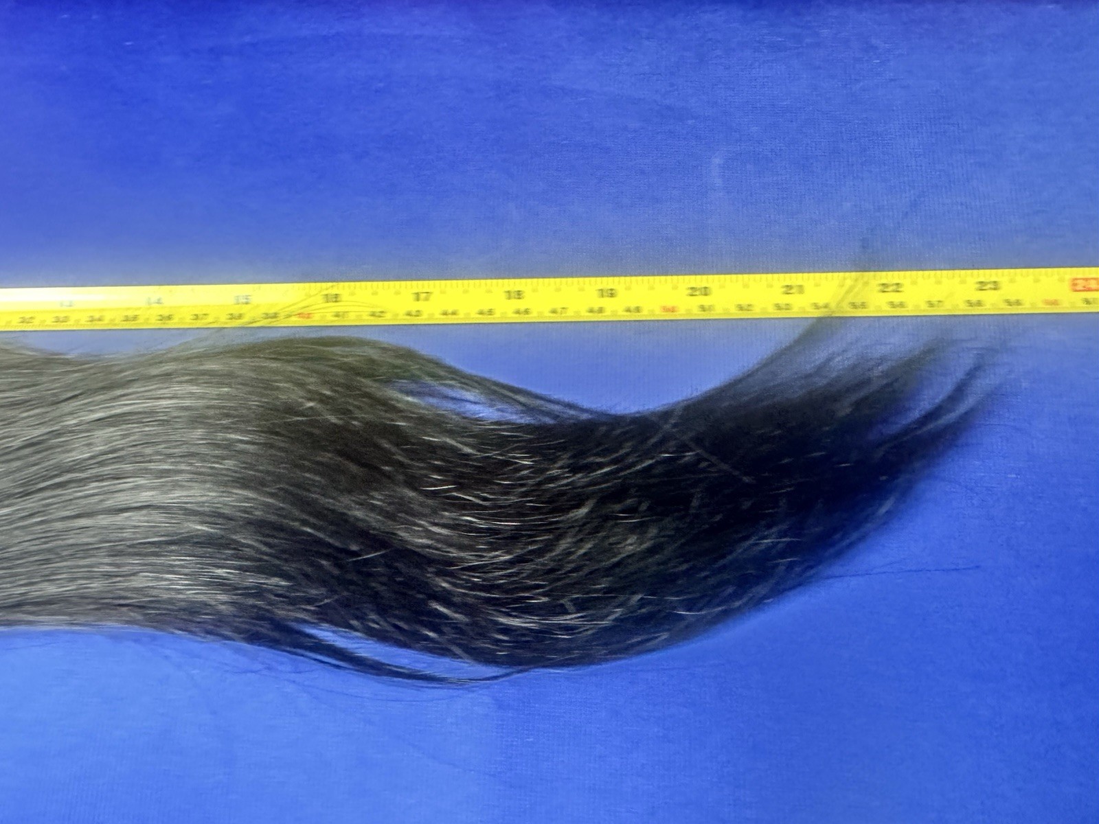 1586 Natural Human Hair Ponytail Straight Real Hair 24 Inch 130 g