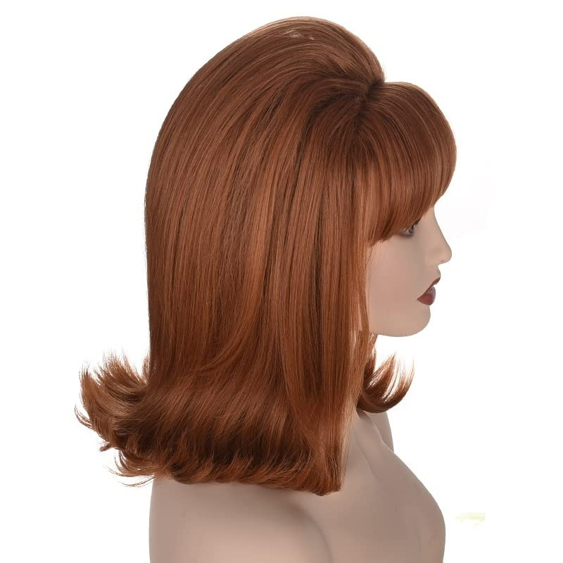 Womens Flip Wig 70S 60S Retro Beehive Style Bouffant Vintage Look Wig Costume Wo