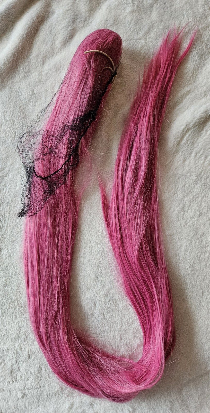 Wig Clip Flamingo Pink Silky 40 Inches Straight Cosplay Arda Costume NEW