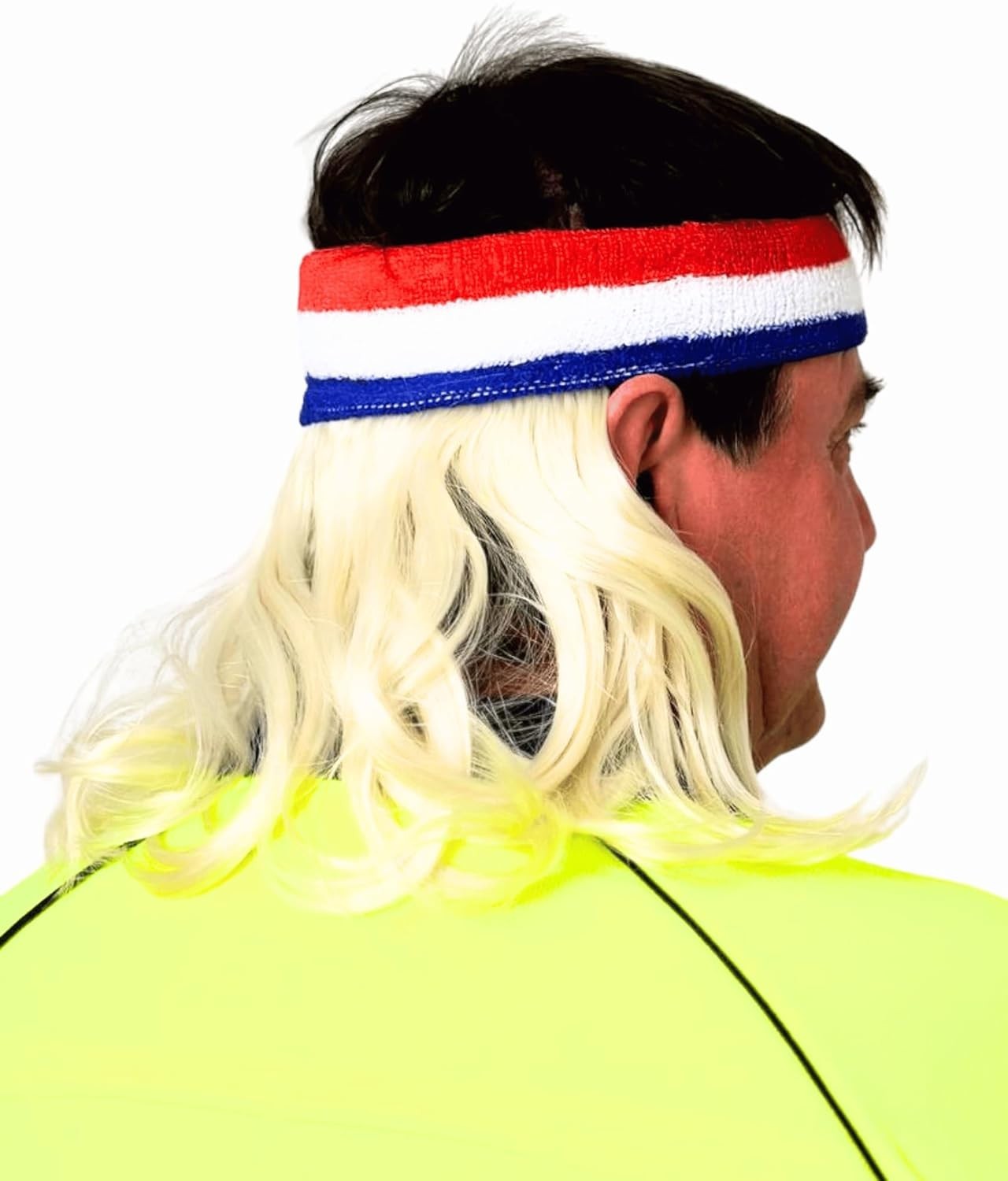 Retro Wavy Mullet Headband Wig for Theme Parties – Instant Fun Accessory