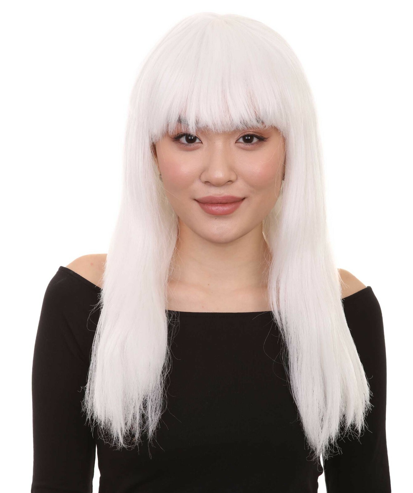 Long Bob Glow in Dark Wig | Premium Breathable Capless Cap HW-1467A