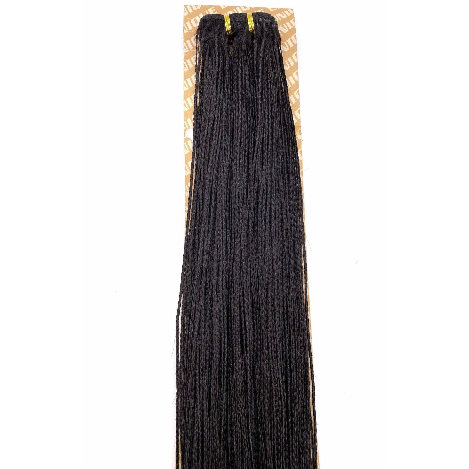 Unique Micro Braid 14″ T1B Burgundy / 100% Human Hair