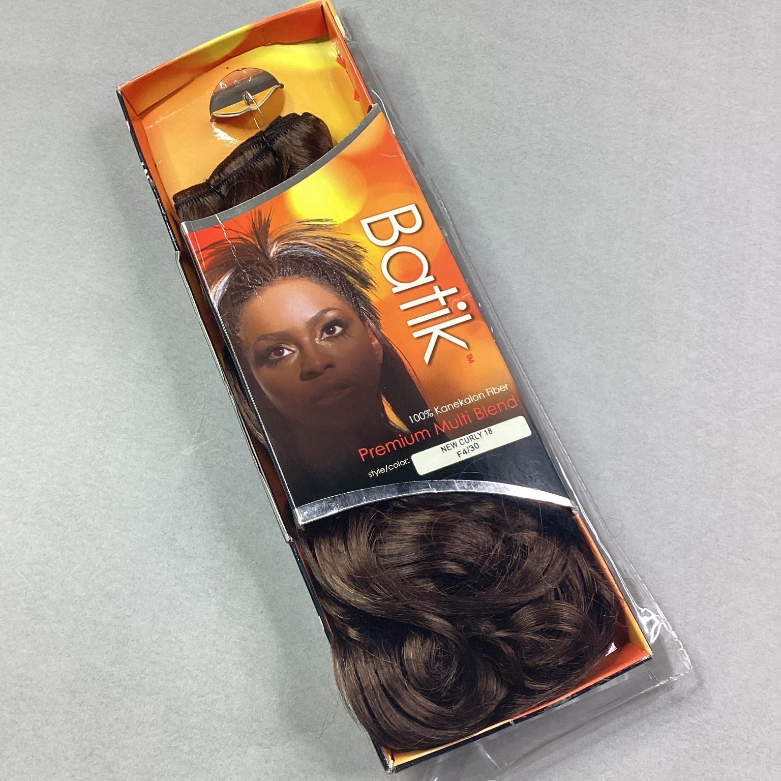 Batik Premium Multi Blend Hair Extensions 18″ Curly F4/30 Kanekalon Fiber