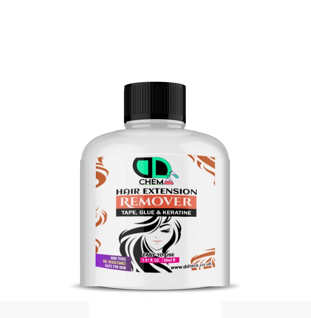 Tape Keratin Bond Remover Glue Hair Extensions Pre Bonded Remy Fast & Easy