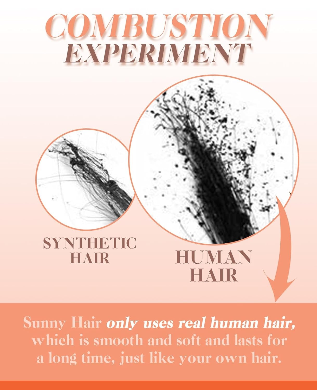Sunny Hair BEADED 18in Dark-Medium Brown Hair Extensions – MB_2-2-6_18_50G4