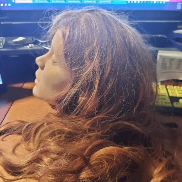 NEW ! Long 28 Inch Wig Dark Blonde