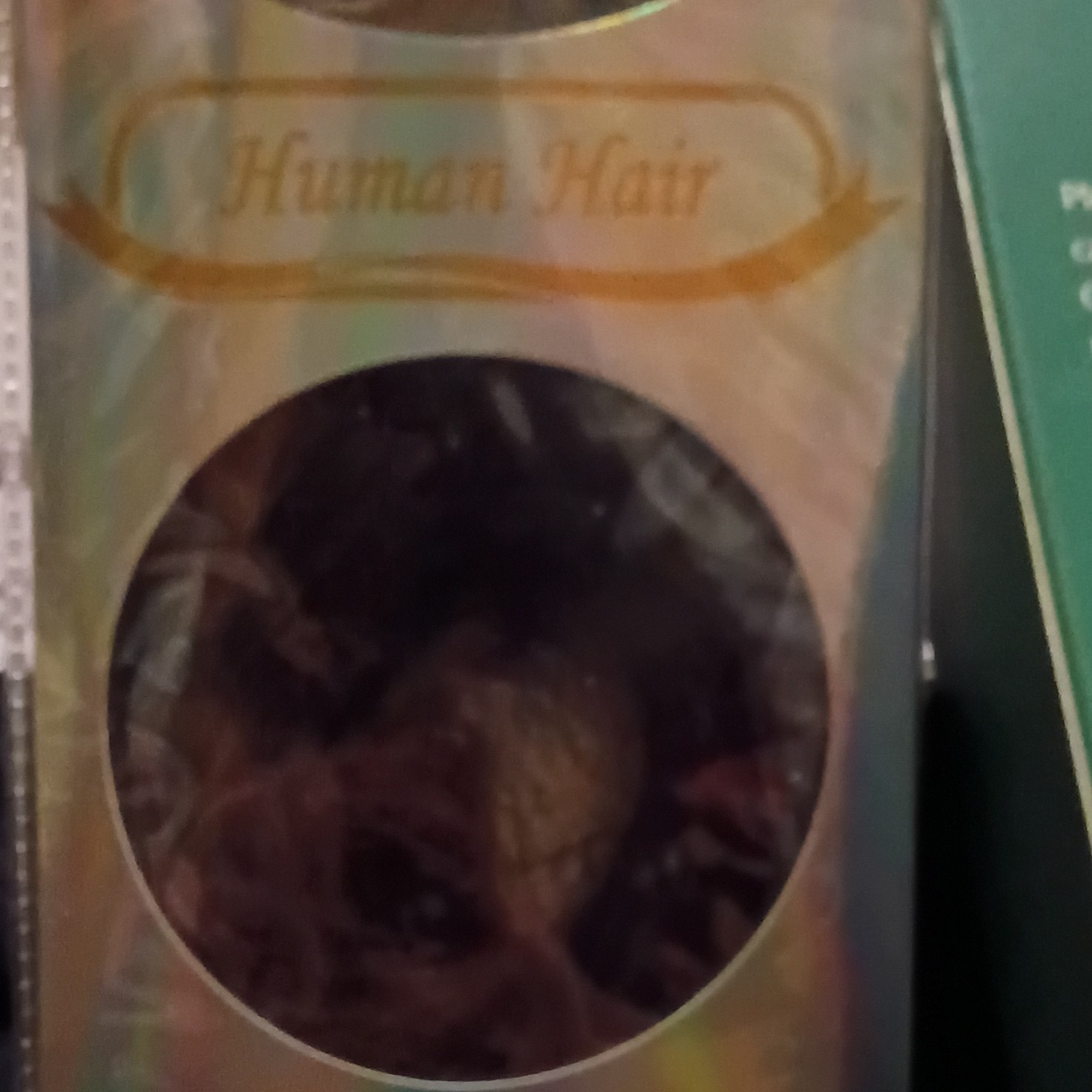 GooGoo Human Hair Clip-In Hair Extension Heat Resistant Dark Brown