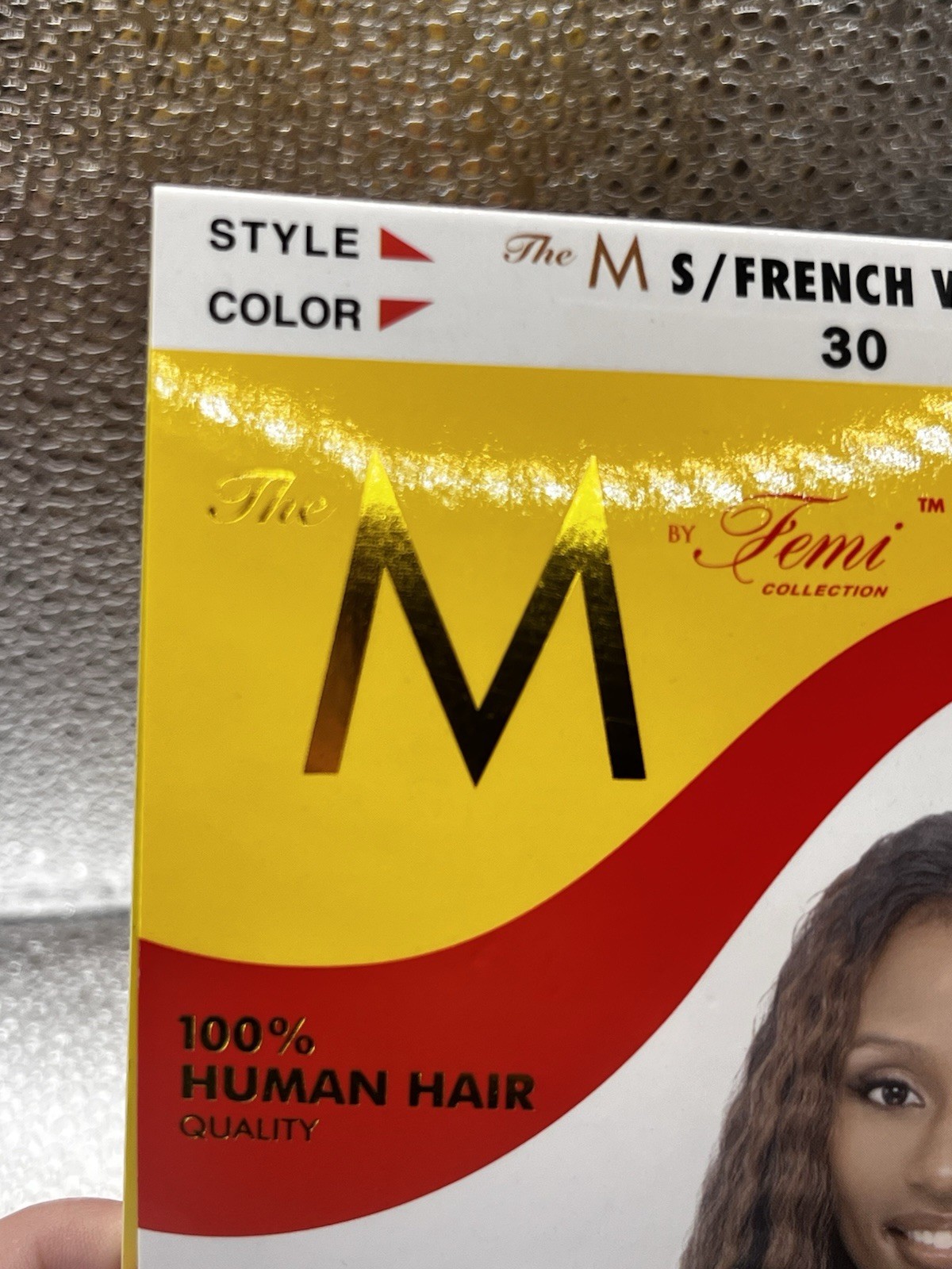 The M Femi 16” S/French WVG color 30 100% human hair quality