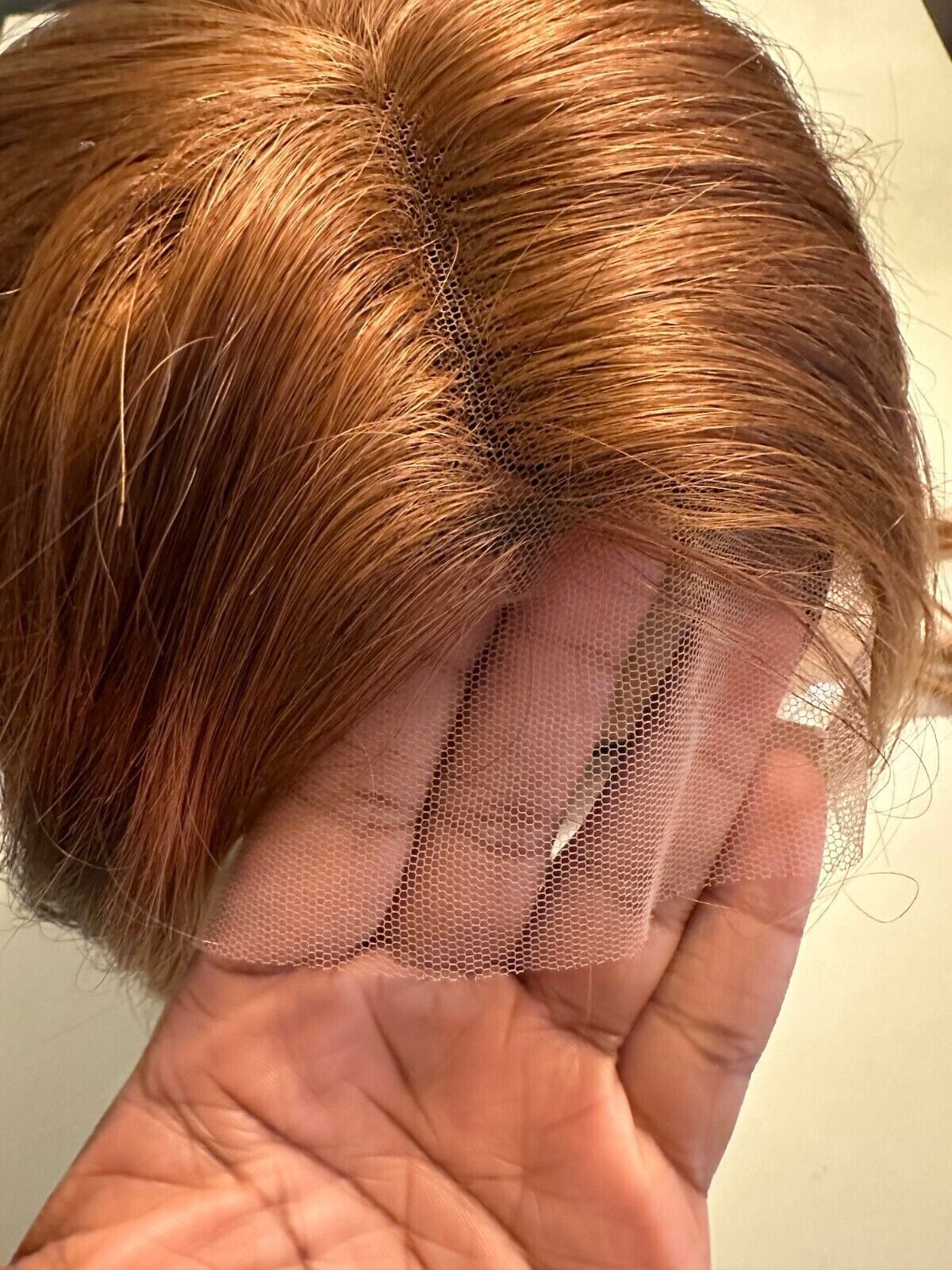 Straight Blonde 4/27 Piano Highlight 13X4 HD Lace Front Human Hair Wig 22 inches