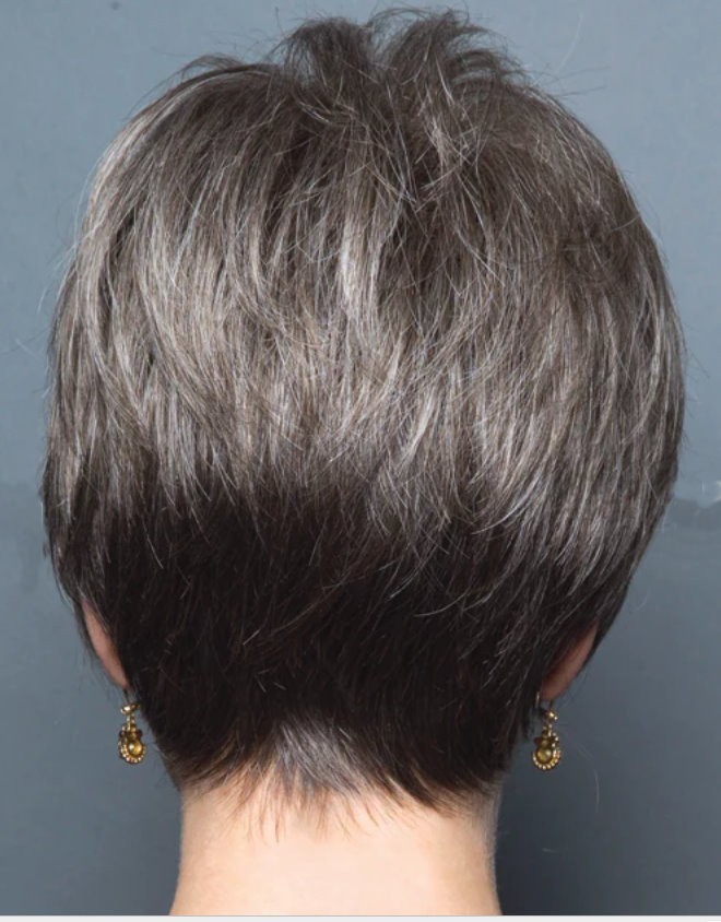 Samy Rene of Paris Wig Straight New Short Sandy Silver Color AS Shown