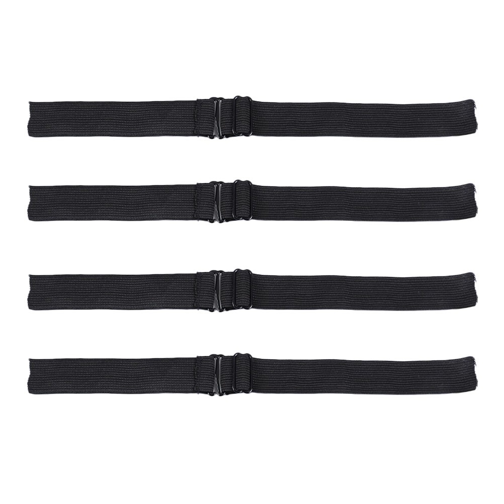 4 Pcs Elastic Wig Strap Headgear Band Miss Wrap Strips for Wigs Edge Adjustable