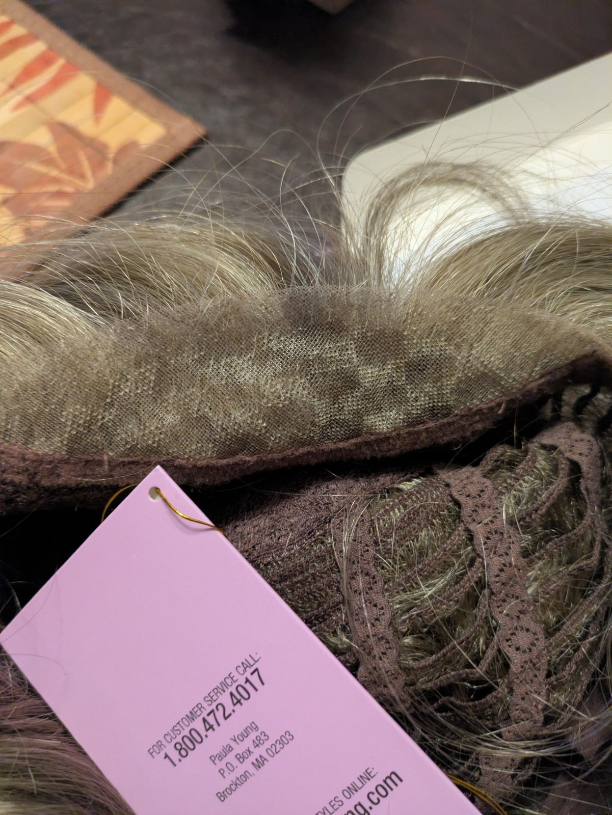 Paula Young Lace Front Hand tied Momo Part Hanson Wig In Warm Toffee Size Avg