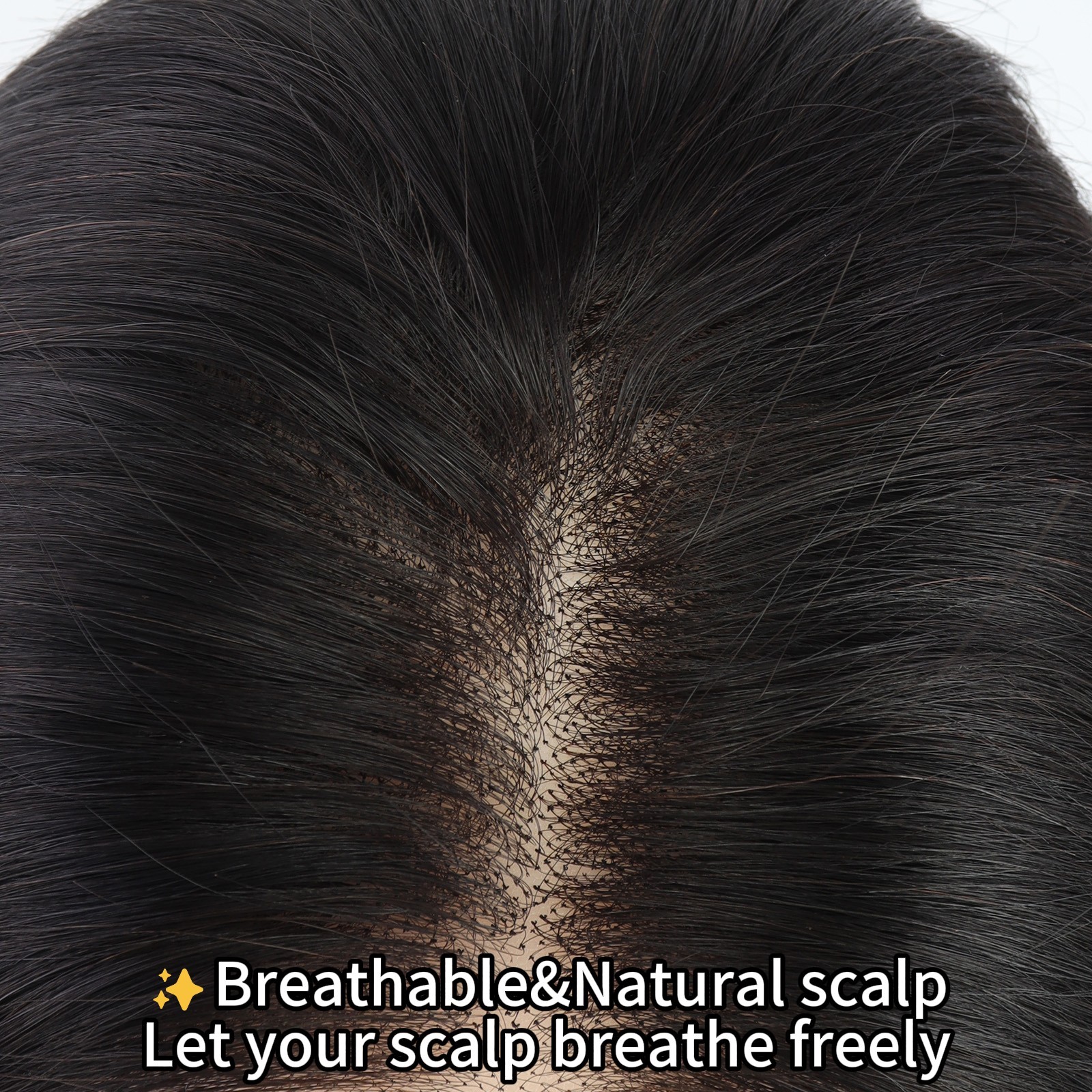 100% Human Hair Toppers with New HD Lace Base Closure 6×7 Inch Hair Extensions