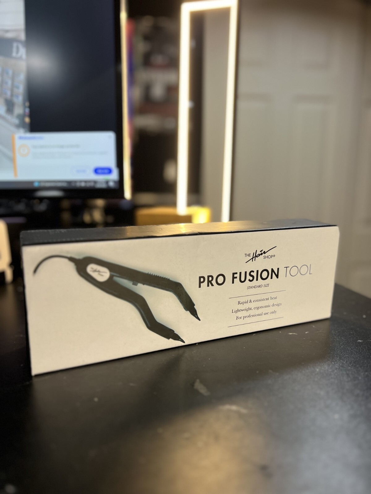 Pro Fusion Tool by The Hair Shop – Keratin Glue Wand for K Tip Hair Extension