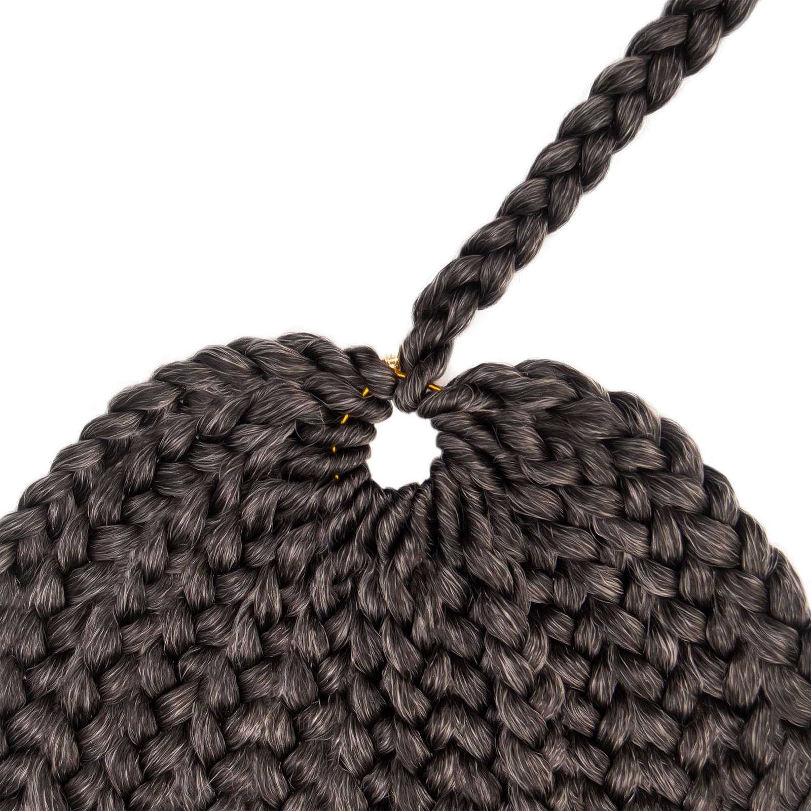 Hahoness 7 Packs 10 Inches Goddess Braid Crochet Hair Toni Curl Ends For Black