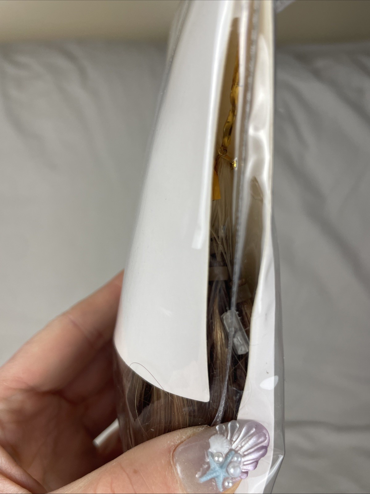 NWT Sunny Hair 100% Human Remy/Virgin Hair Extensions 20” Blonde Mixed Microbead