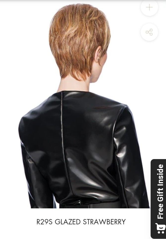 Hair u wear Hairdo Feather Cut Wig, R10 CHESTNUT NWT