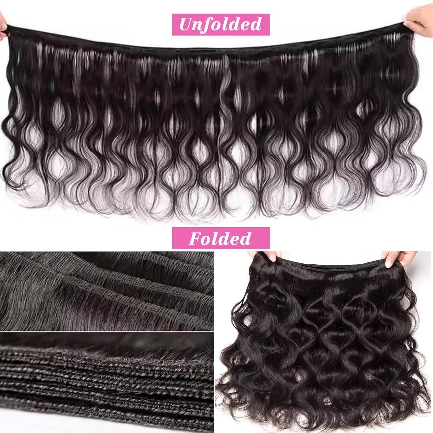12A Raw Human Hair Bundles Straight Body Water Loose Deep Wave Curly Remy Hair
