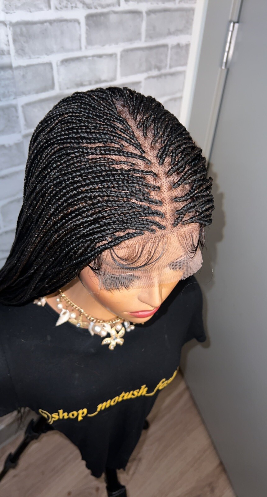 Small Size Knotless Box Braided Wig,Box Braid Wig, Knotless Braids,Lace Braids